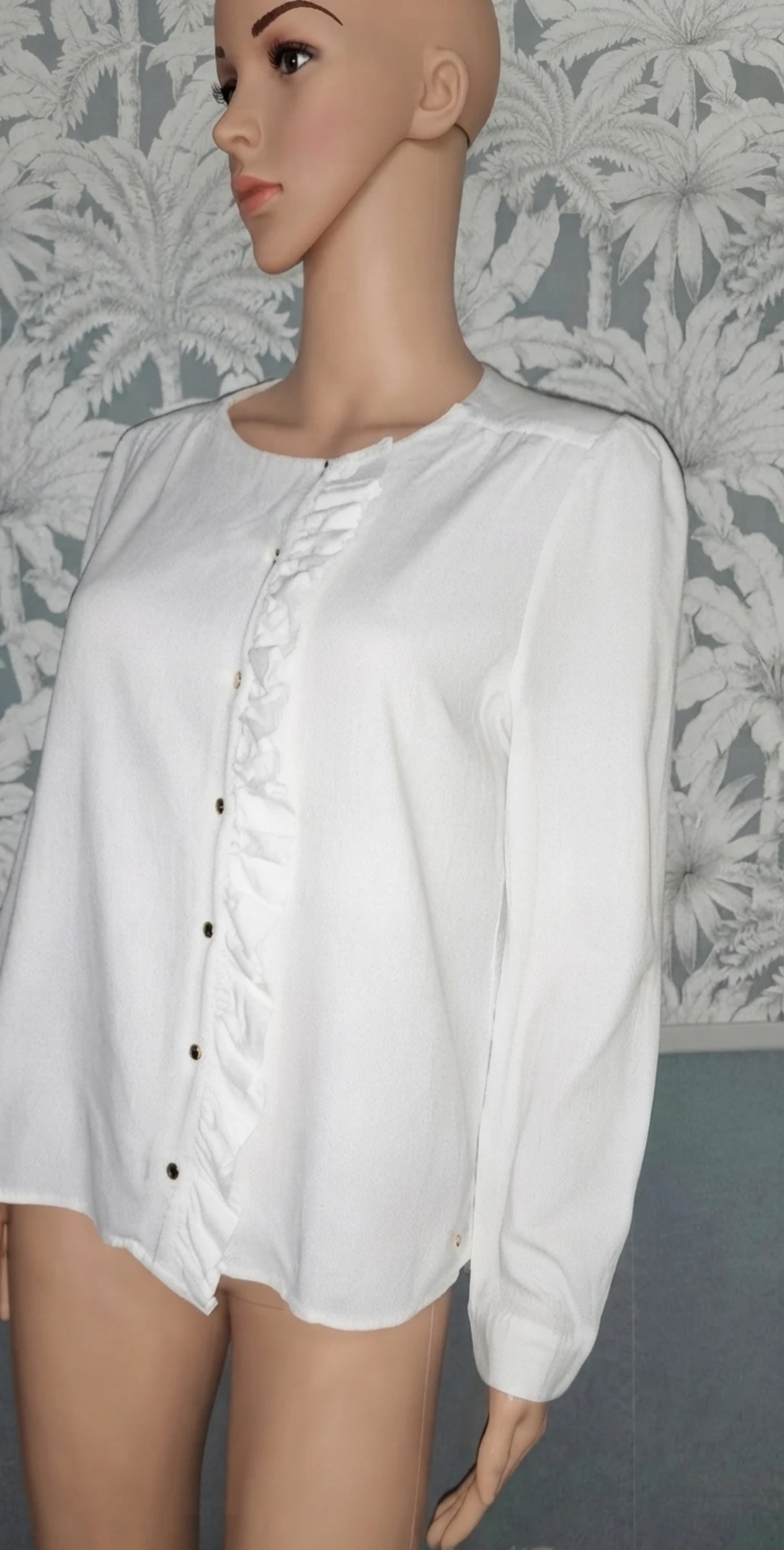 Des Petits Hauts white shirt size 1 – photo 2